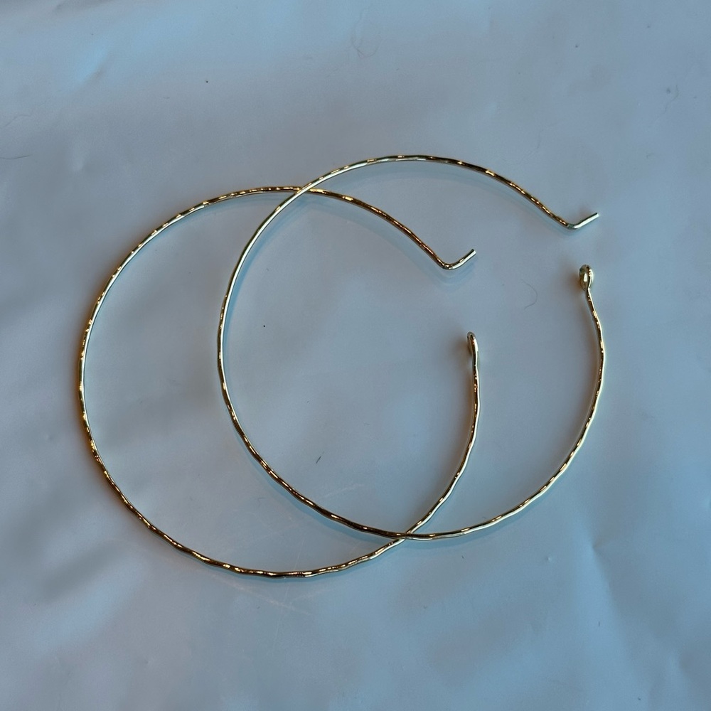 Francesca’s Hoop Earrings (2.5 inch)